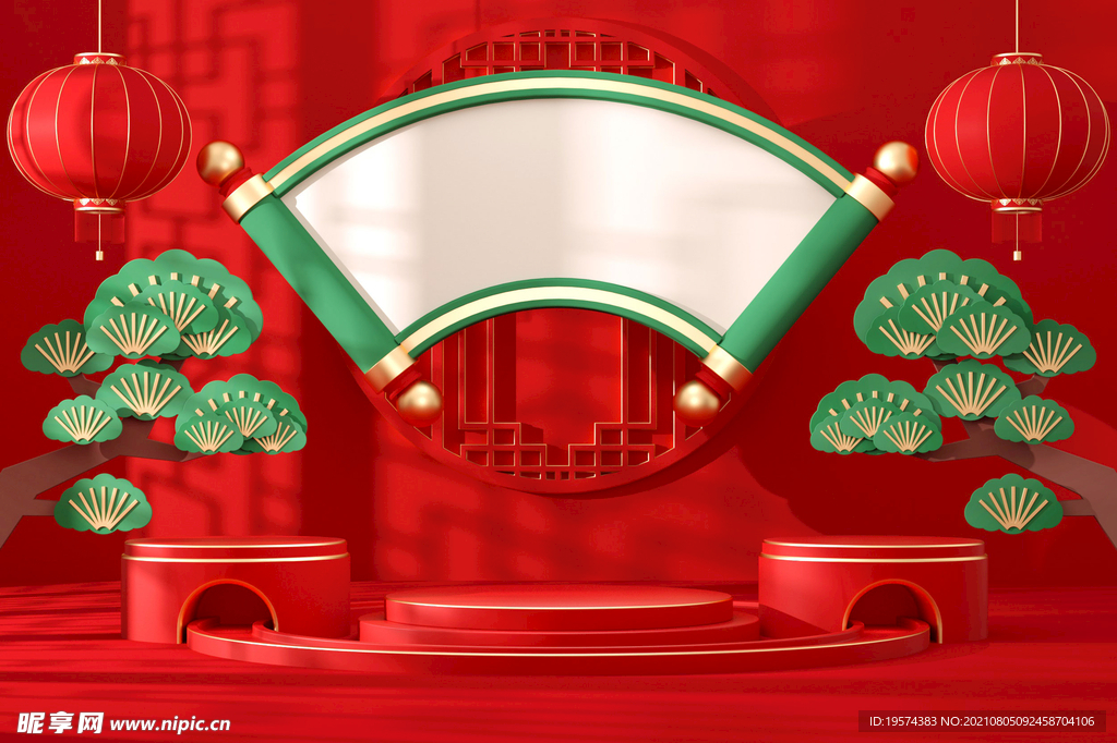 c4d模型格式psd格式中国风