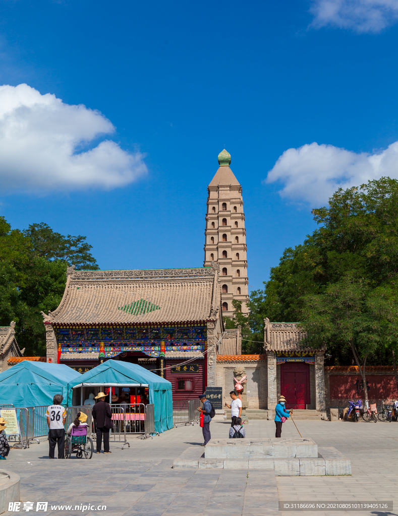 海宝公园 海宝塔寺