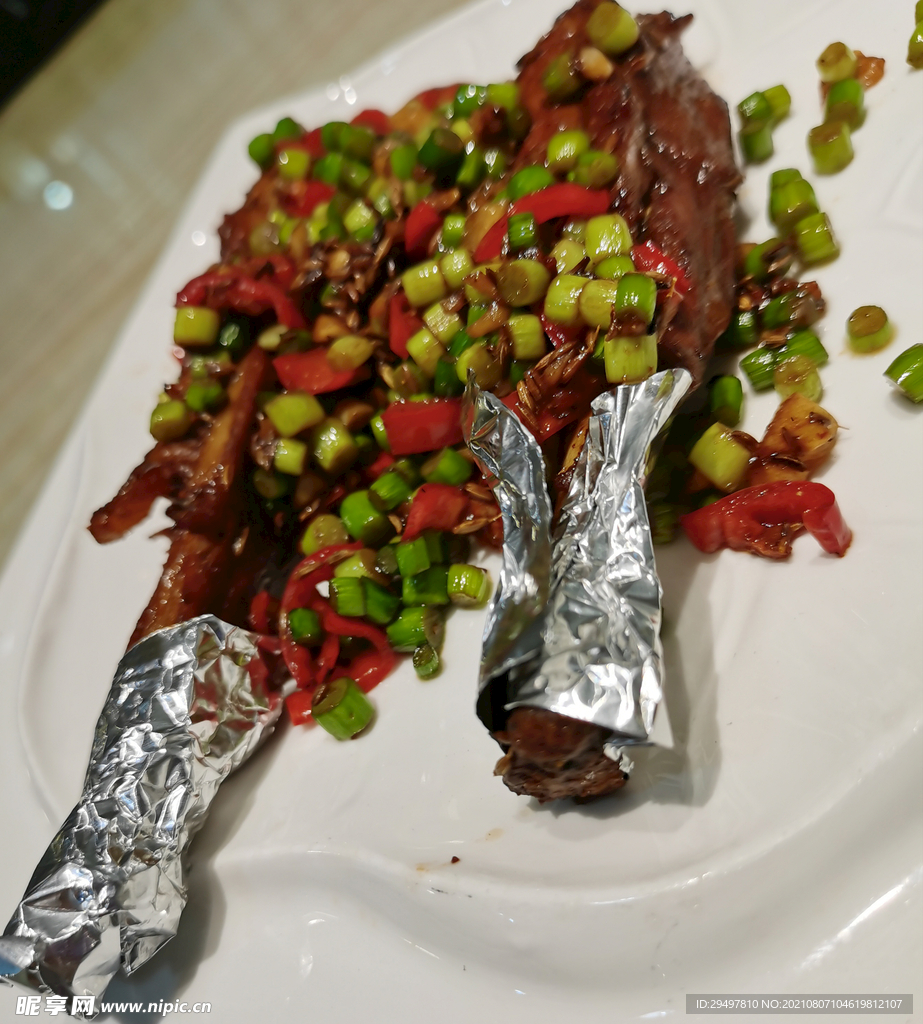 锡纸包排骨