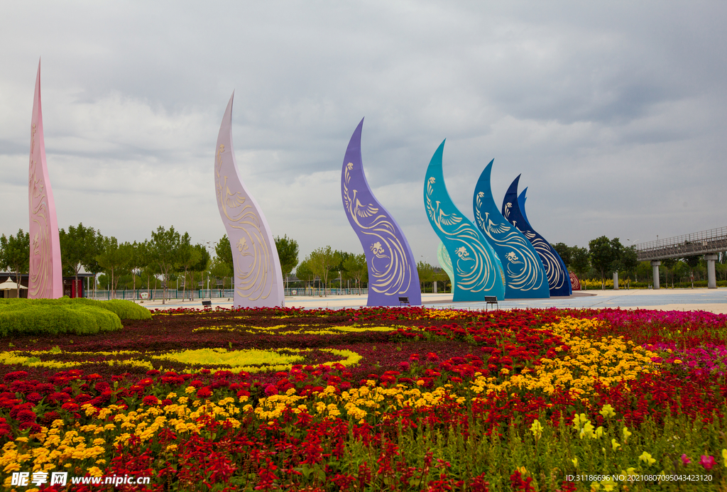 银川花博园中国花卉博览园