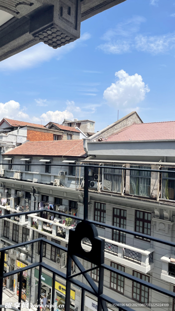 阳台的风景