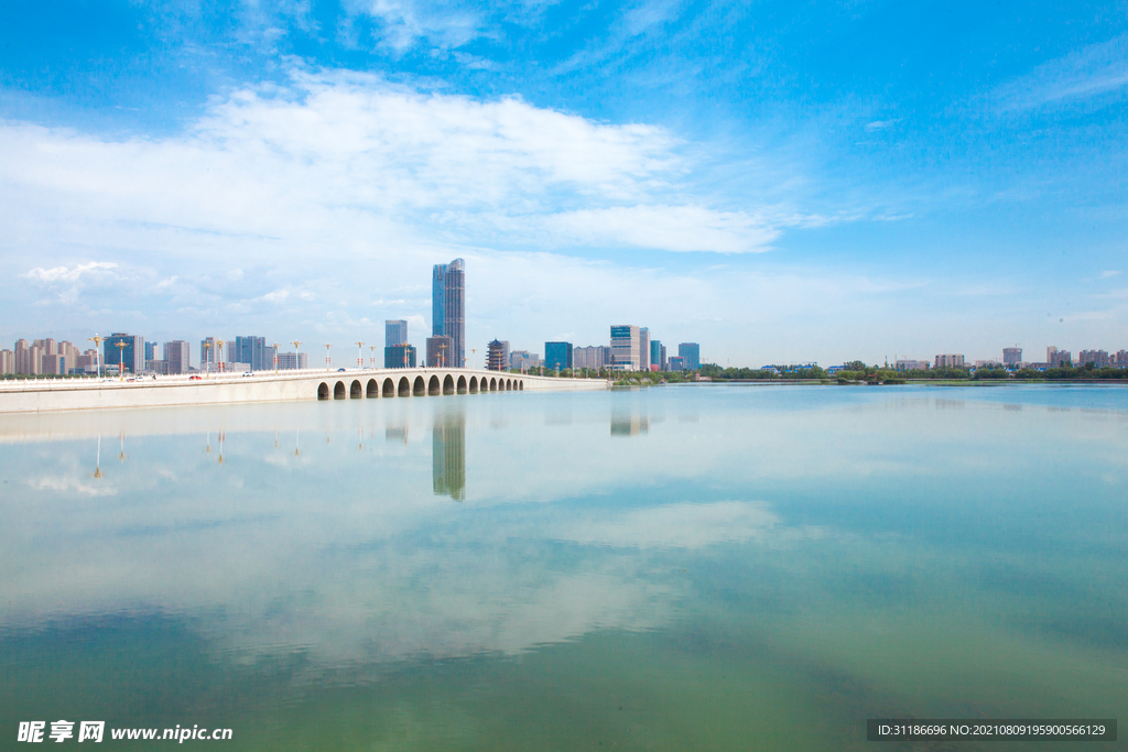 阅海湾水上公园 金水桥