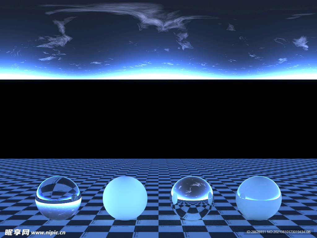 C4D黄昏贴图HDR贴图
