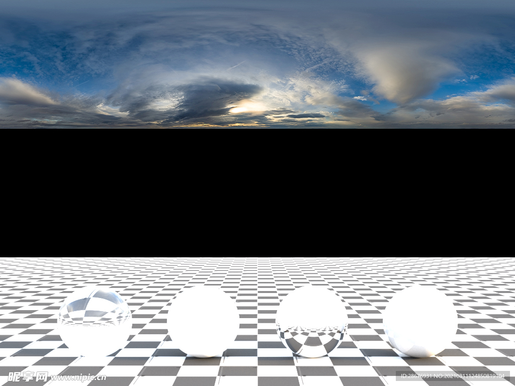 C4D天空贴图HDR贴图