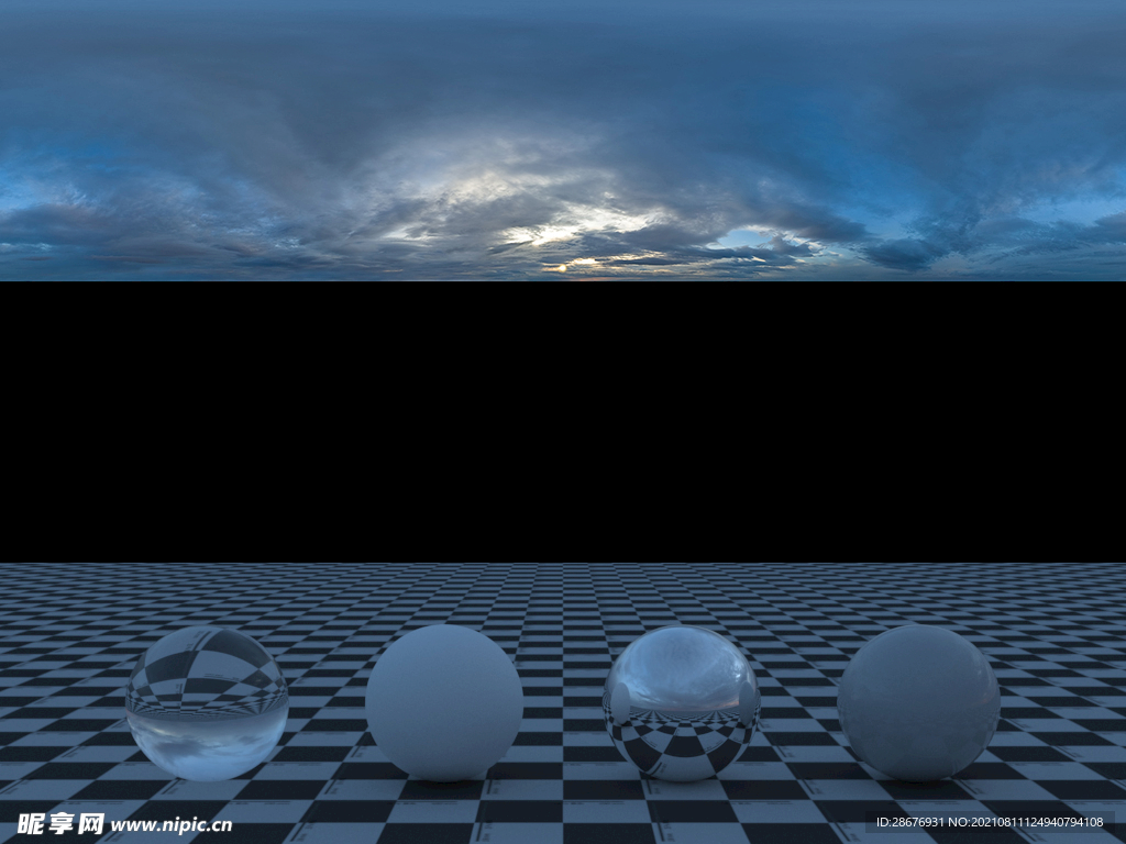C4D天空贴图HDR贴图