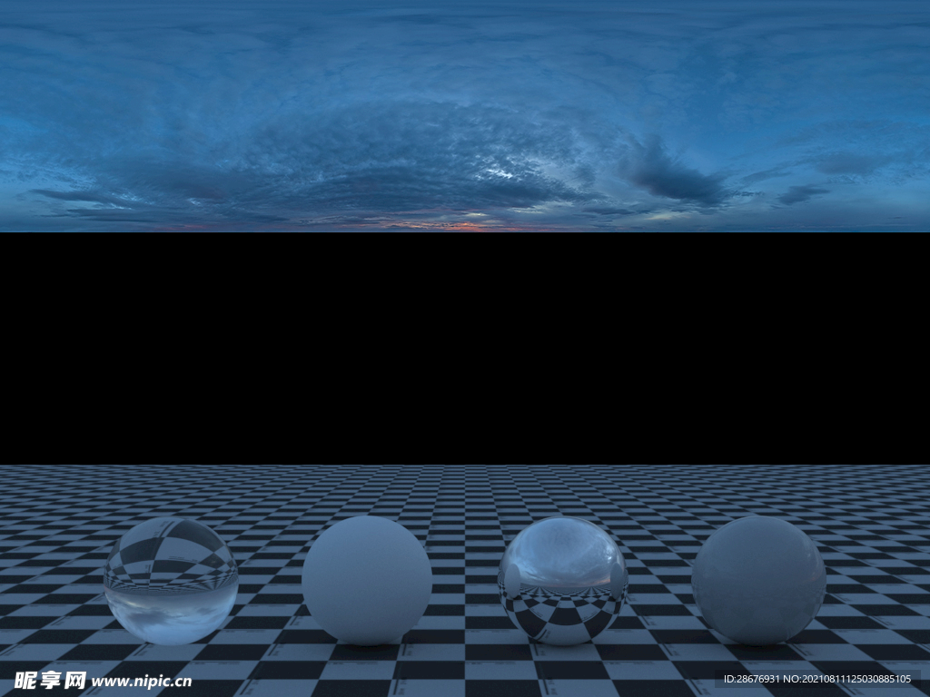 C4D天空贴图HDR贴图