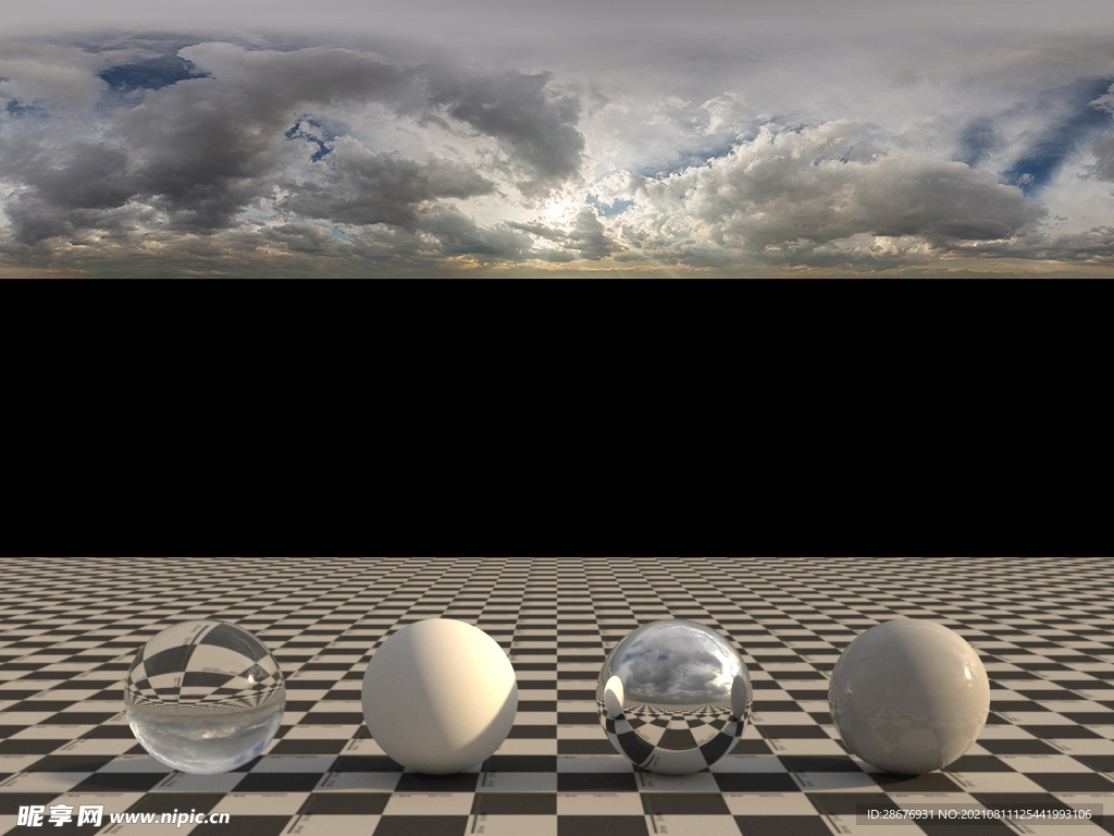 C4D天空贴图HDR贴图