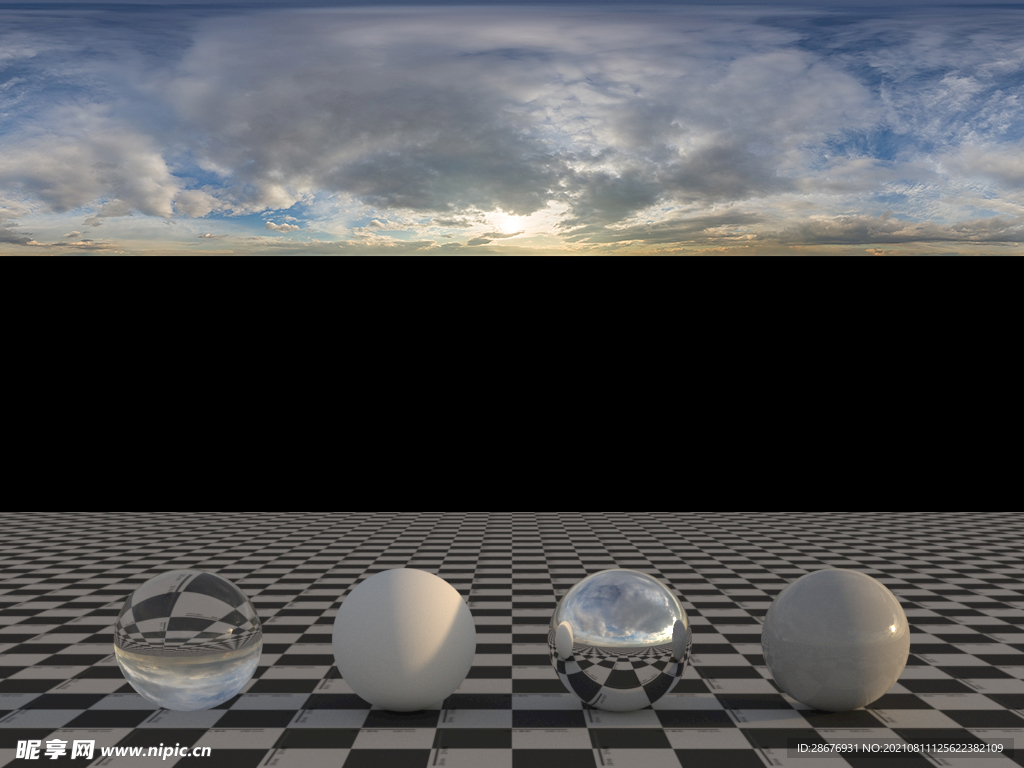 C4D天空贴图HDR贴图