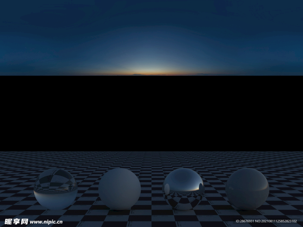 C4D天空贴图HDR贴图