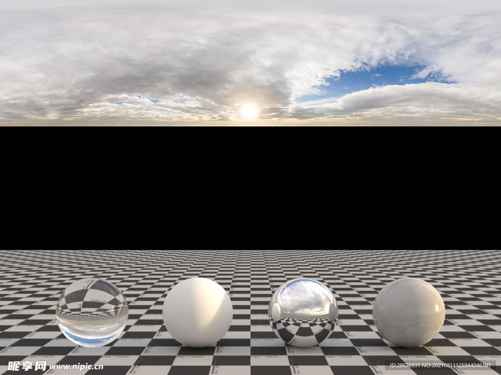 C4D天空贴图HDR贴图