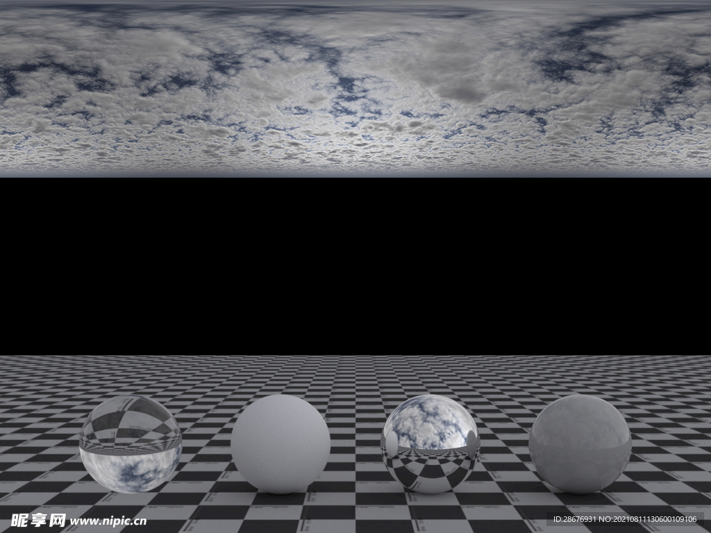 C4D天空贴图HDR贴图