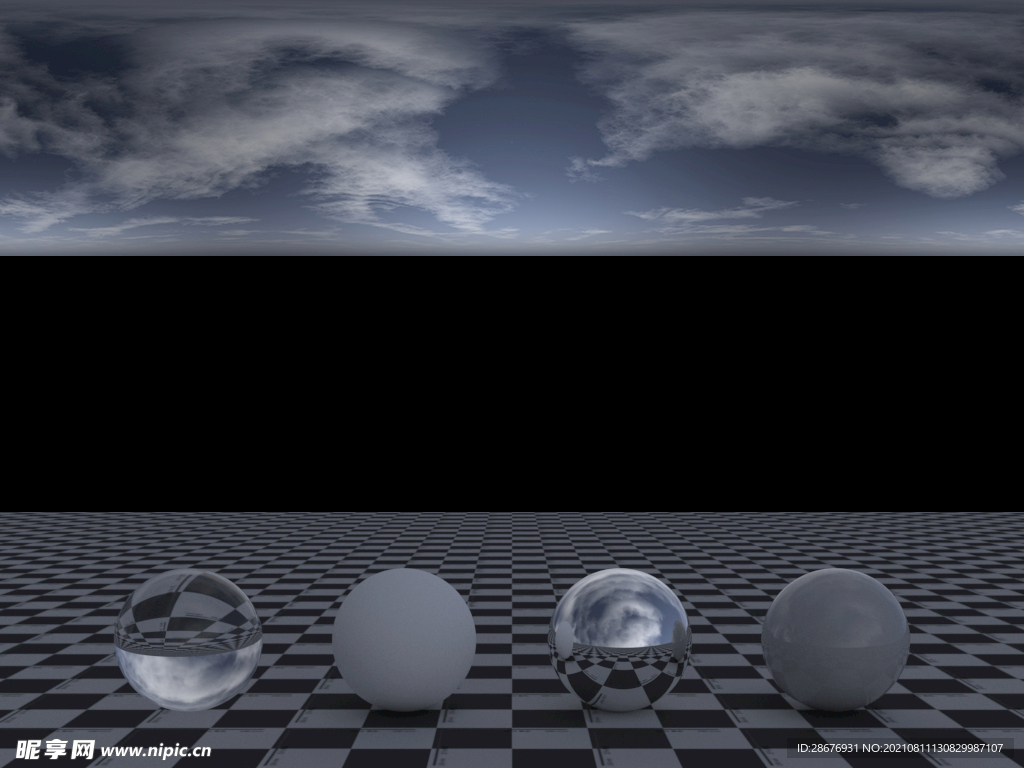 C4D天空贴图HDR贴图