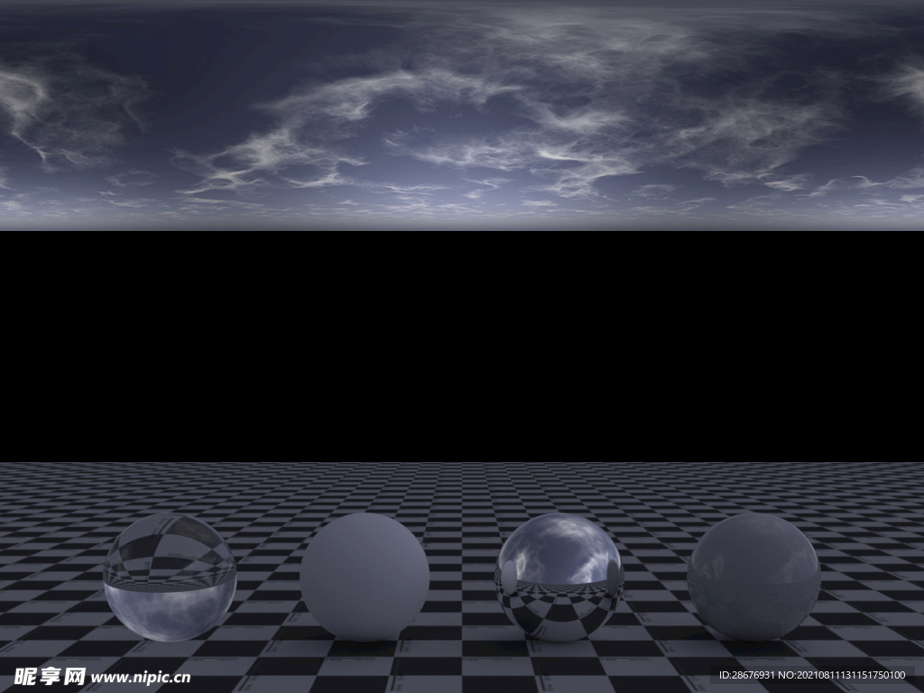 C4D天空贴图HDR贴图
