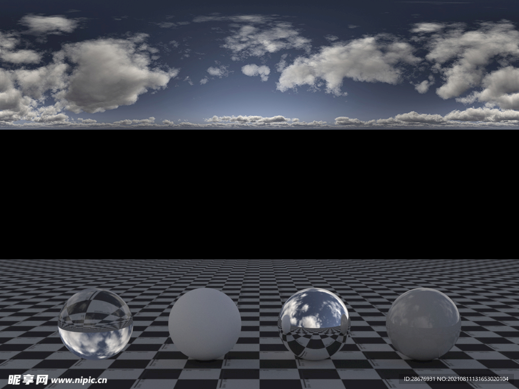 C4D天空贴图HDR贴图