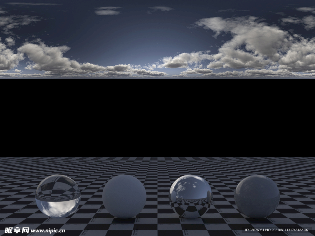 C4D天空贴图HDR贴图