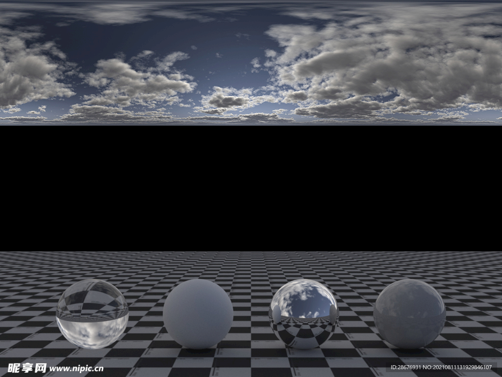 C4D天空贴图HDR贴图