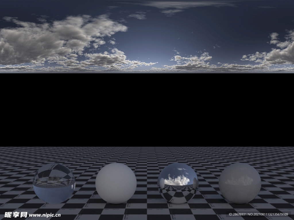 C4D天空贴图HDR贴图