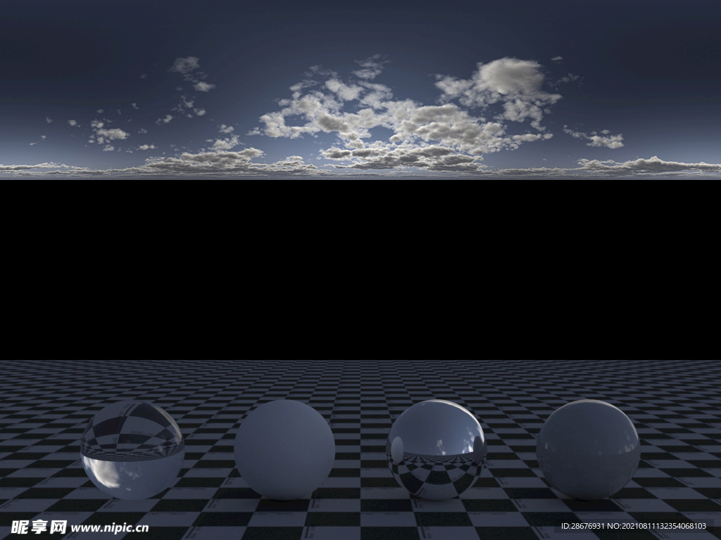 C4D天空贴图HDR贴图