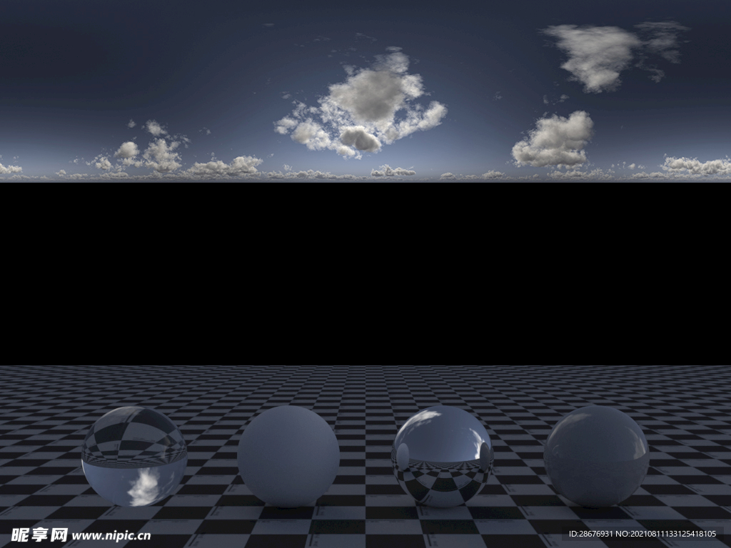 C4D天空贴图HDR贴图