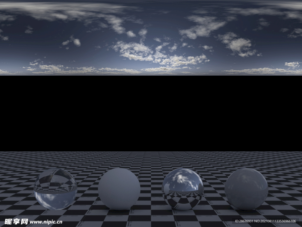 C4D天空贴图HDR贴图