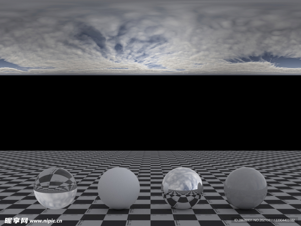 C4D天空贴图HDR贴图