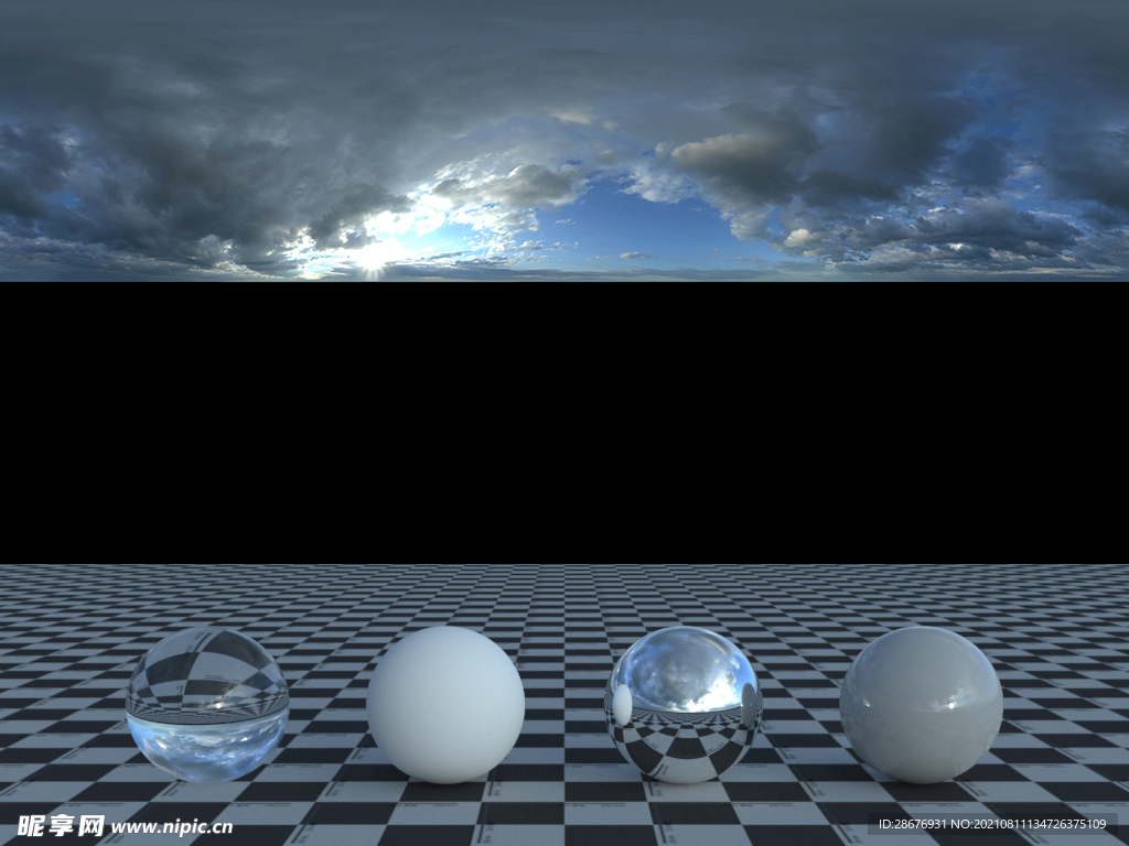 C4D天空贴图HDR贴图