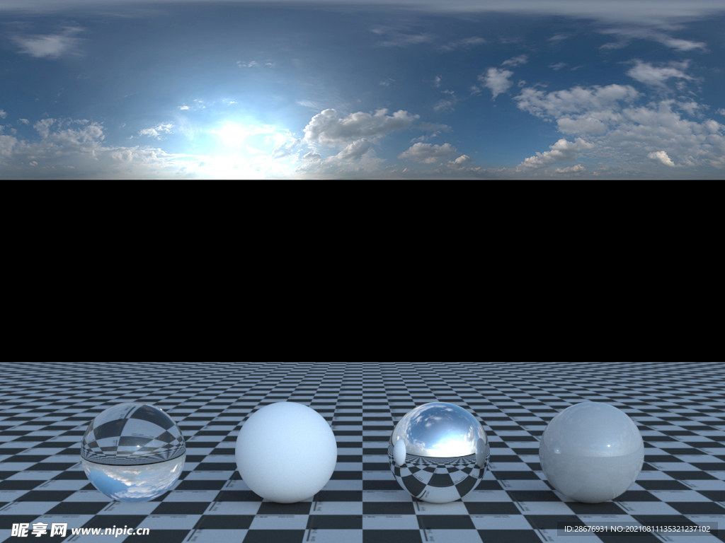 C4D天空贴图HDR贴图
