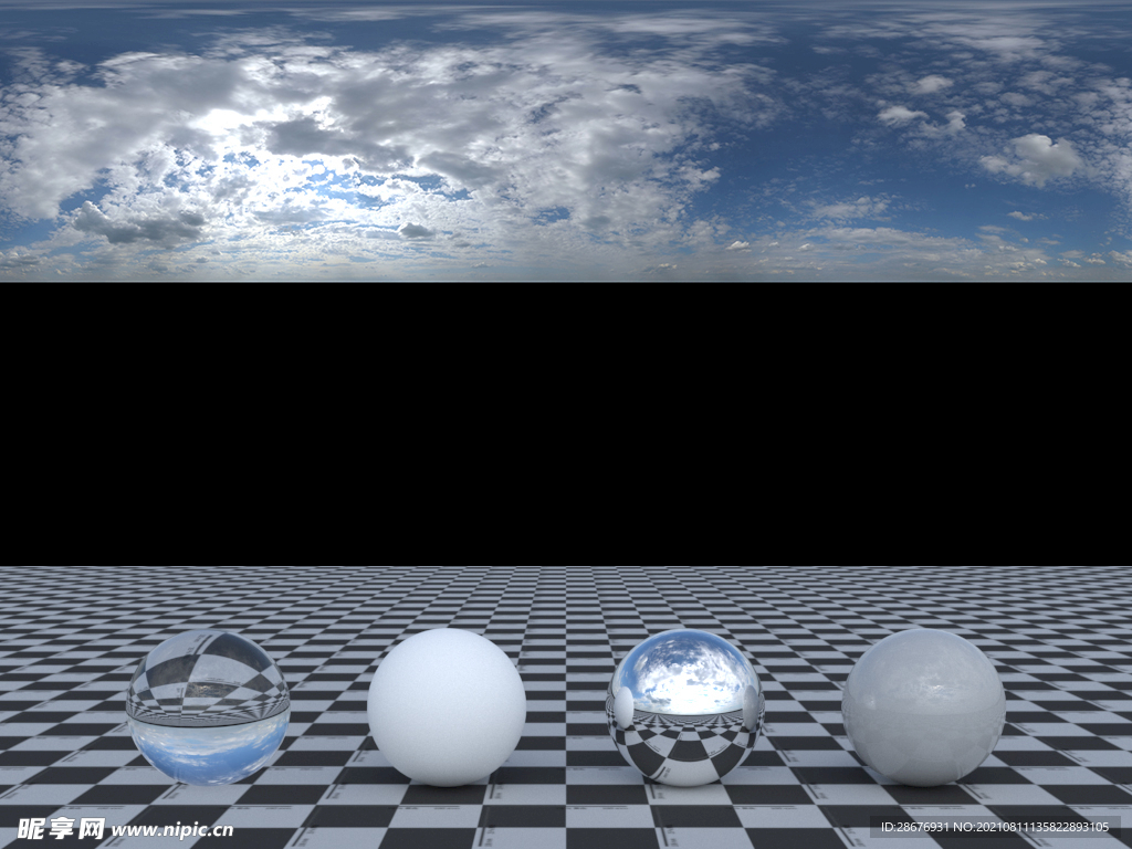C4D天空贴图HDR贴图
