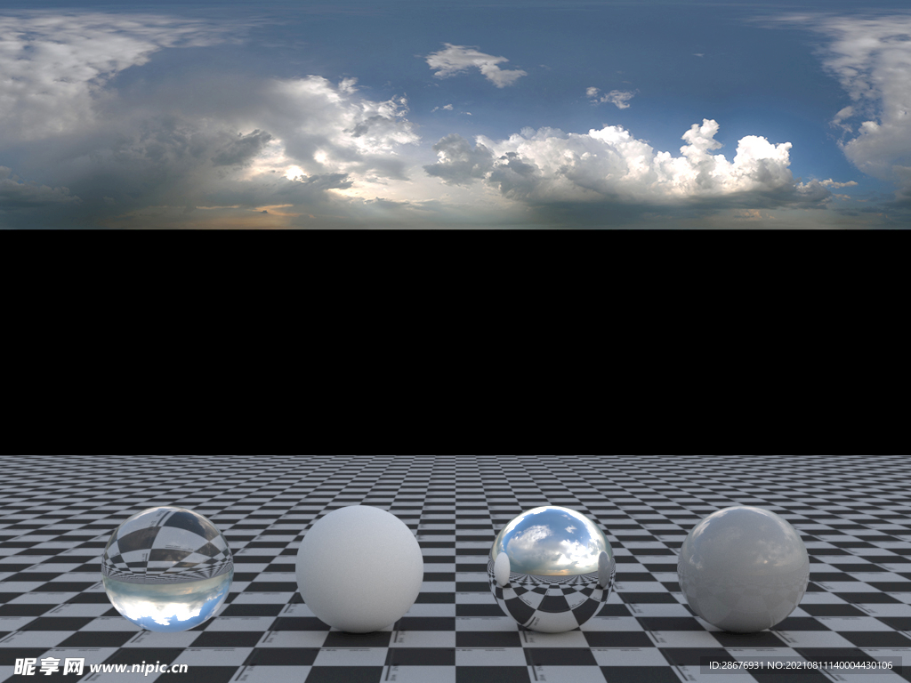 C4D天空贴图HDR贴图