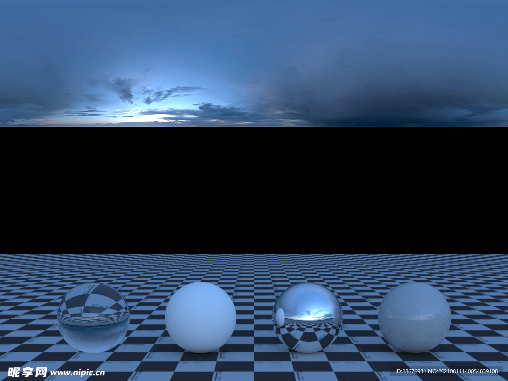 C4D天空贴图HDR贴图