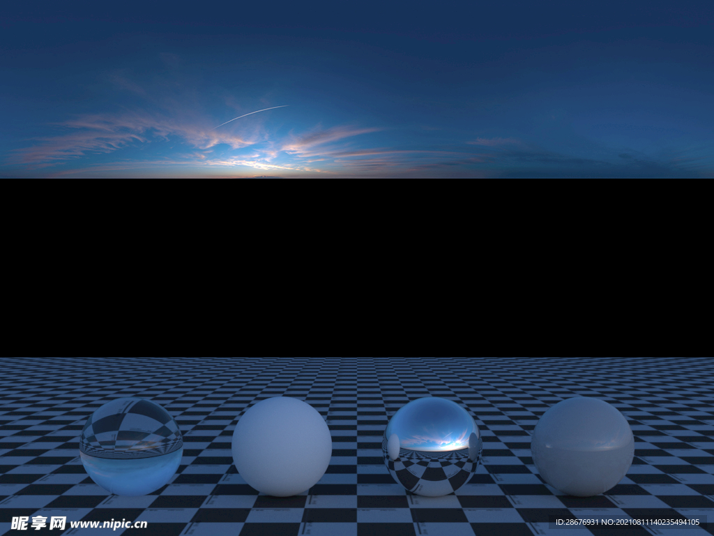 C4D天空贴图HDR贴图