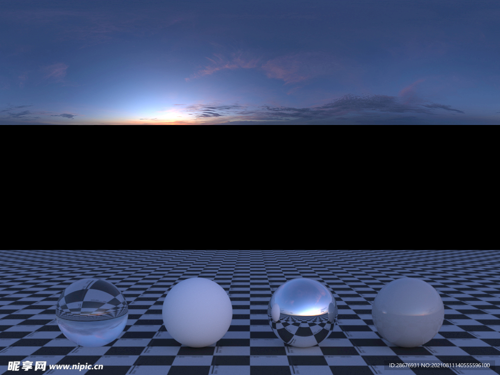 C4D天空贴图HDR贴图