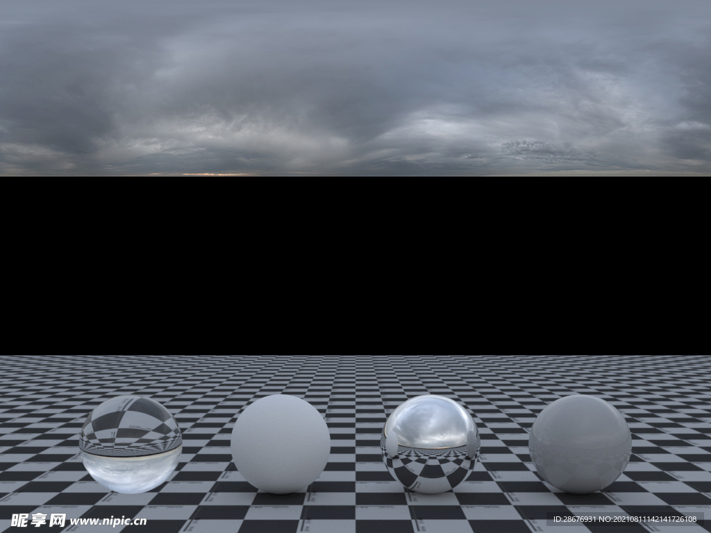 C4D天空贴图HDR贴图