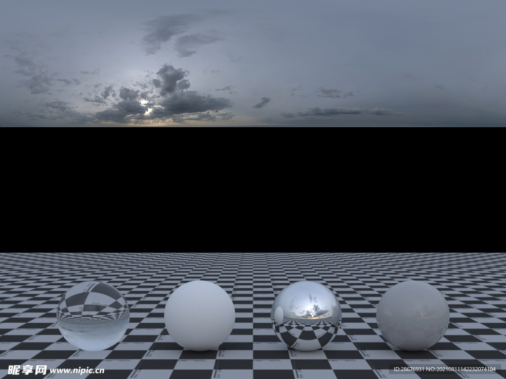 C4D天空贴图HDR贴图