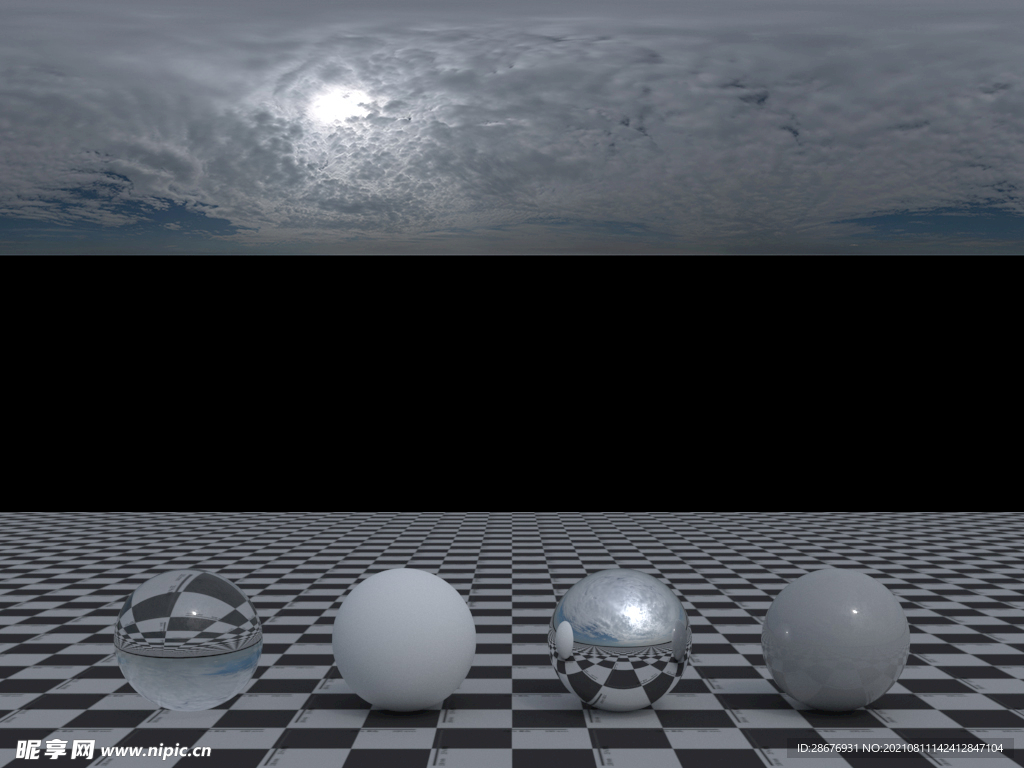 C4D天空贴图HDR贴图