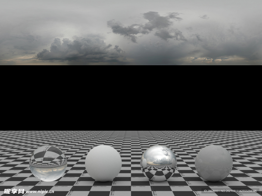C4D天空贴图HDR贴图