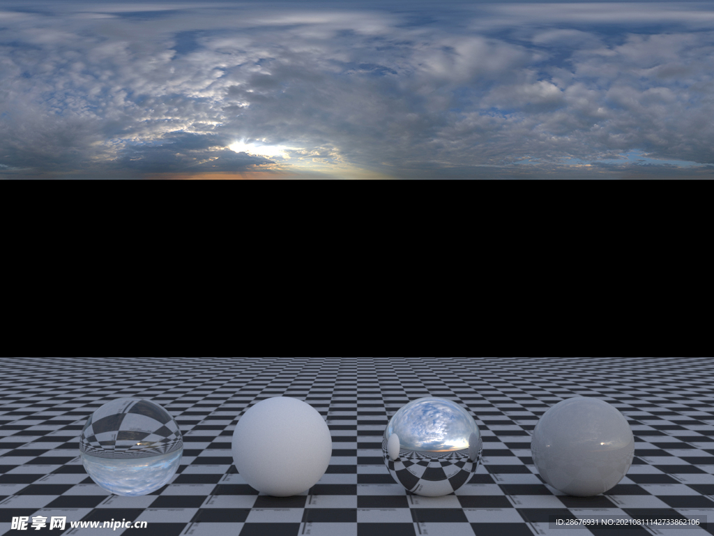 C4D天空贴图HDR贴图