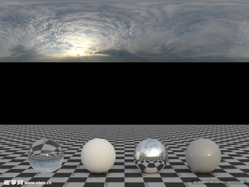 C4D天空贴图HDR贴图