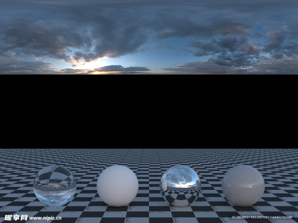 C4D天空贴图HDR贴图