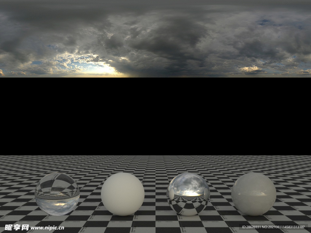 C4D天空贴图HDR贴图