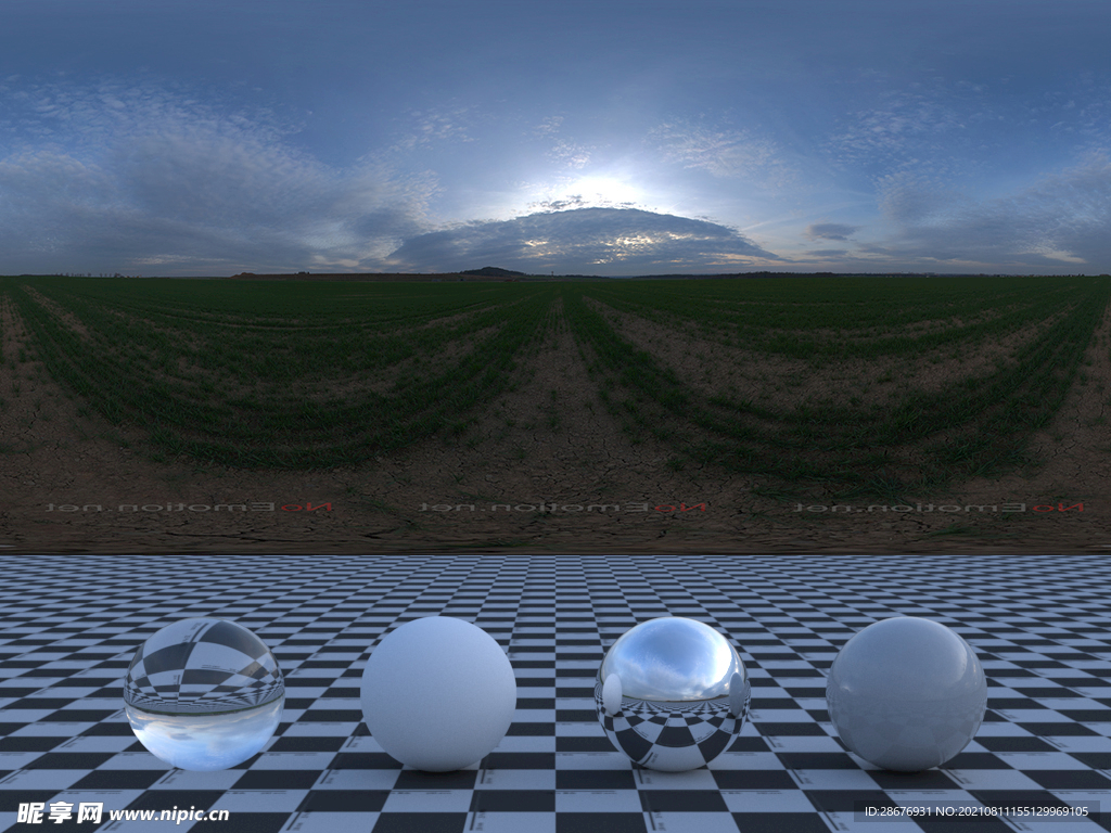 C4D天空贴图HDR贴图