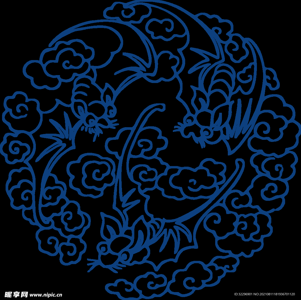 青花瓷图案