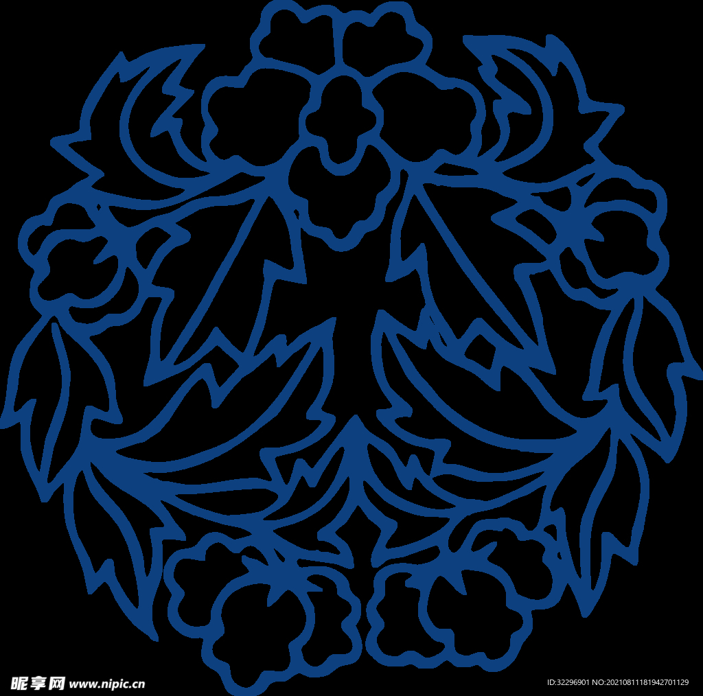 青花瓷图案