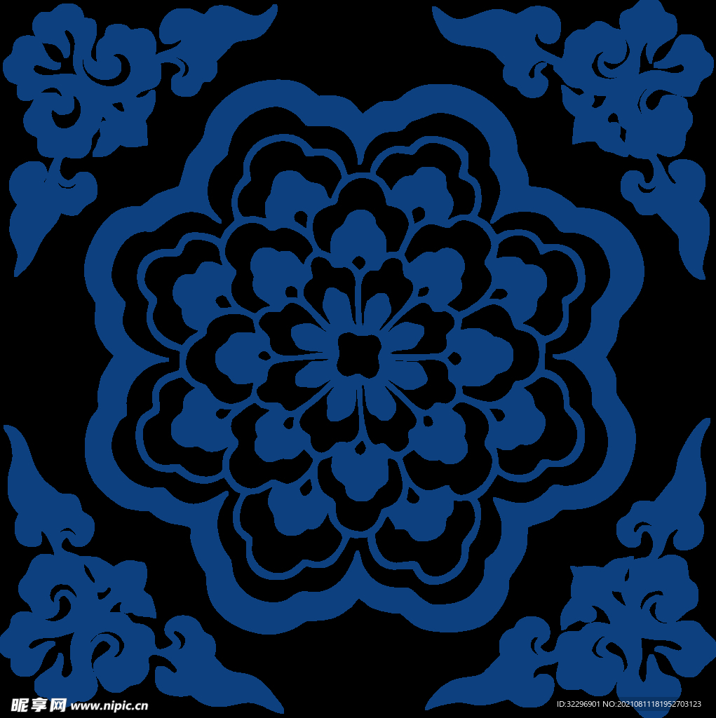 青花瓷图案