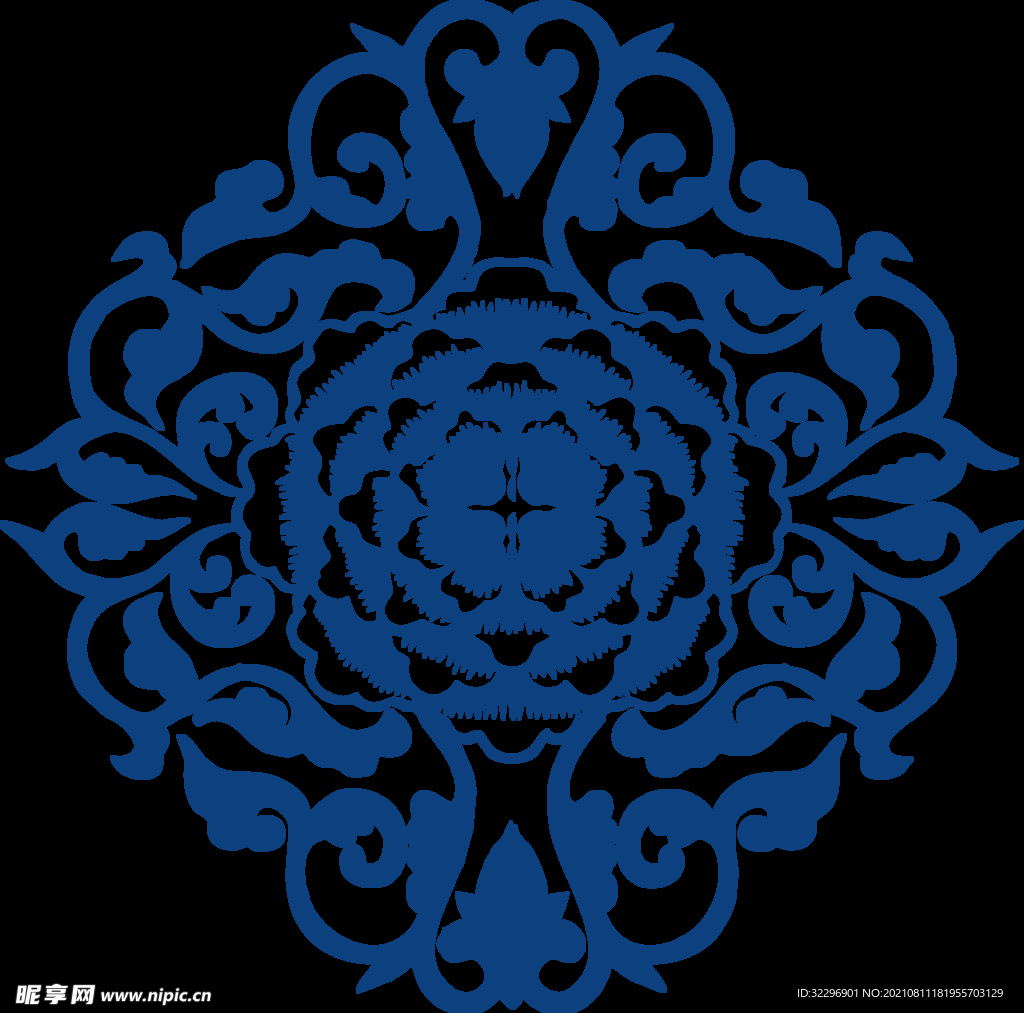 青花瓷图案