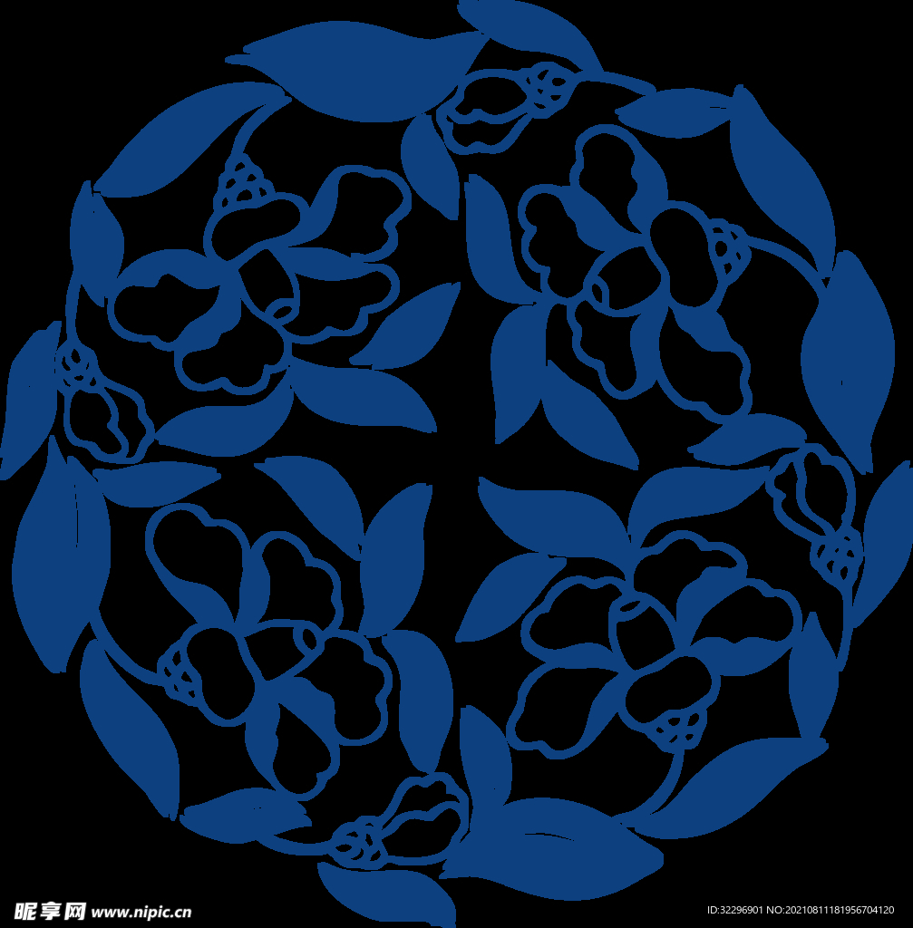 青花瓷图案