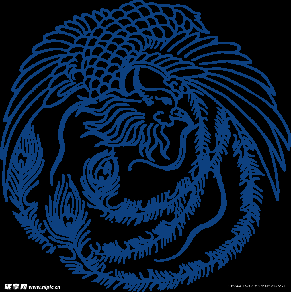 青花瓷图案