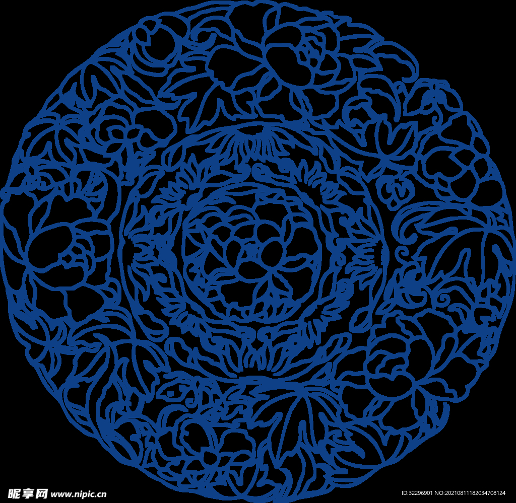 青花瓷图案