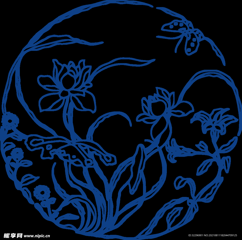 青花瓷图案