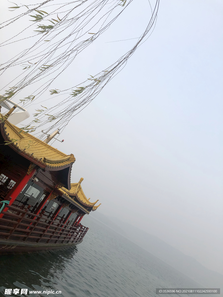 杭州西湖游船
